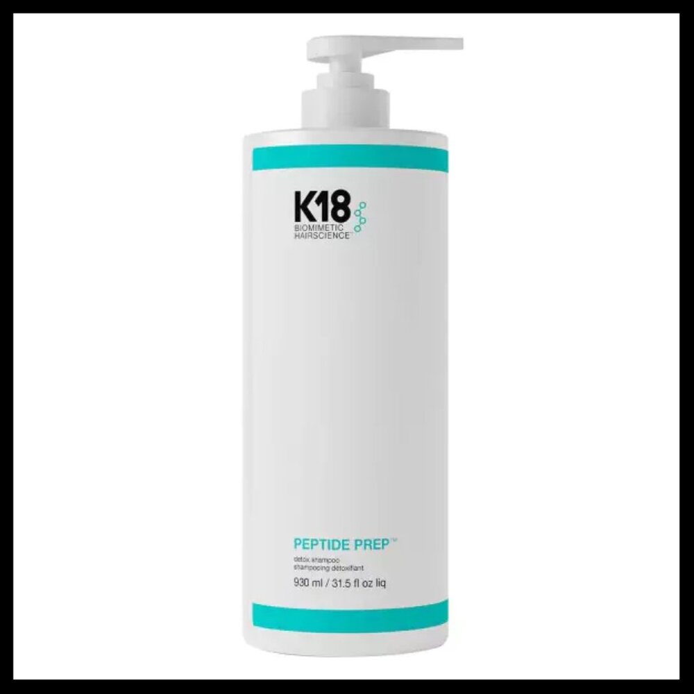 K18 Peptide Prep Detox Shampoo 1 Liter - 31.5 oz